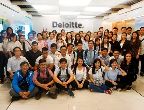 Smart Train phối hợp với khoa Tài chính ĐH Kinh tế TP.HCM tổ chức tham quan Deloitte VN cho sinh viên năm 4 lớp chất lượng cao