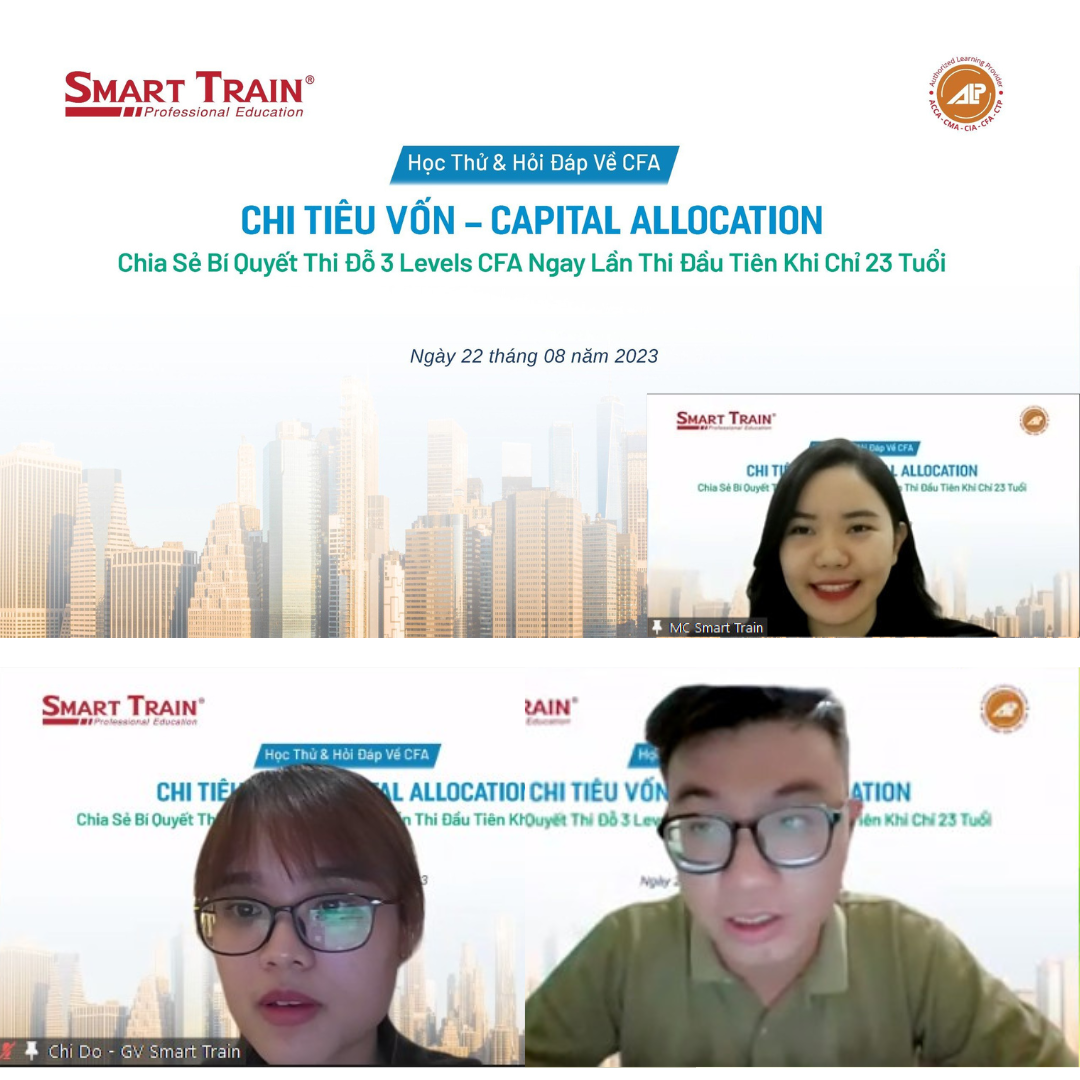 Hội thảo trực tuyến: "Chi tiêu vốn – Capital allocation"