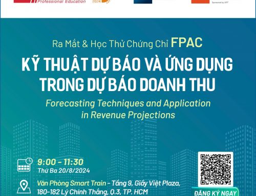 Ra mắt & trải nghiệm chứng chỉ FPAC “Kỹ thuật dự báo và ứng dụng trong dự báo doanh thu” [Smart Train & AFP, 9h sáng 20/8]