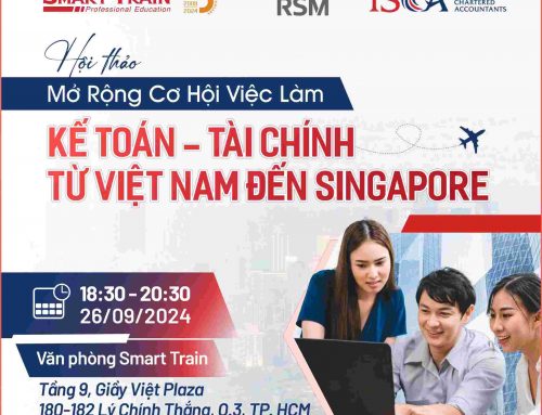 Hội thảo “Mở rộng cơ hội việc làm Kế Toán-Tài Chính từ Việt Nam đến Singapore” [18h30, 26/9/2024]