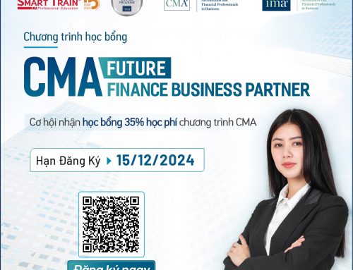 Sở hữu CMA “dễ dàng” hơn với học bổng CMA – Future Finance Business Partner 35% học phí  [Hạn ĐK: 15/12/2024]