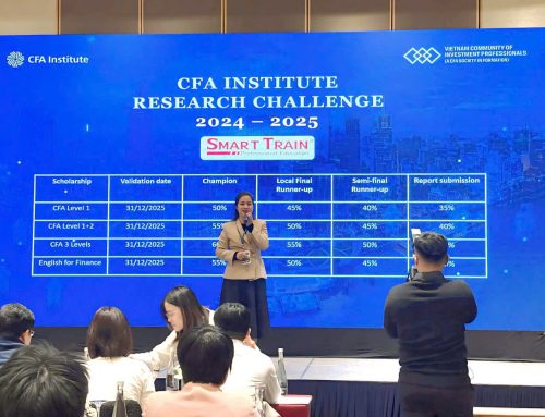 Smart Train là Đối tác Tài trợ Platinum duy nhất cho “CFA Institute Research Challenge Vietnam 2024-2025