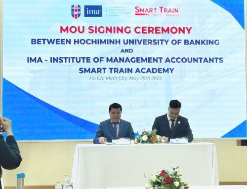 Smart Train Academy ký kết nâng cấp quan hệ hợp tác cùng Trường Đại học Ngân hàng TP.HCM (HUB) [28/5/2025]