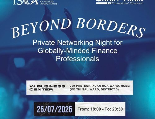 [Networking event] BEYOND BORDERS: Mở rộng cơ hội nghề nghiệp ra quốc tế [Smart Train & ISCA, 18h 25/7, W Business Center]
