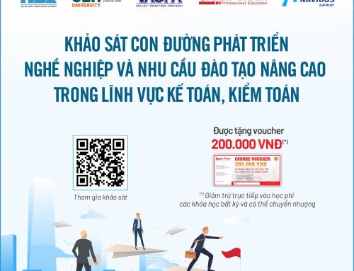 Khảo sát phát triển nghề nghiệp & nhu cầu đào tạo Kế toán – Kiểm toán” [Smart Train, HAA, VACPA, Navigos & UEH]