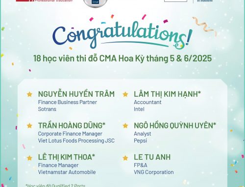 Chúc mừng 18 Anh/Chị học viên Smart Train Academy thi đỗ kỳ thi CMA theo kết quả IMA thông báo vào tháng 08/2025