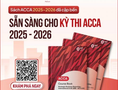 Lô sách ACCA phiên bản 2025–2026 đã chính thức cập bến Smart Train Academy