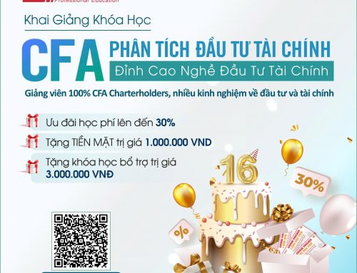 Cơ hội cuối trong năm: học CFA ưu đãi 30% và quà tặng đến 4 triệu | Khai giảng 10/11/2025