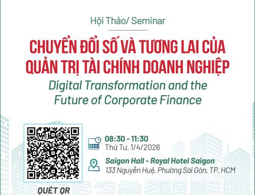 [Thư mời hội thảo] Chuyển đổi số & Tương lai của tài chính doanh nghiệp | 08h30-12h00, 01/04 tại Royal Saigon