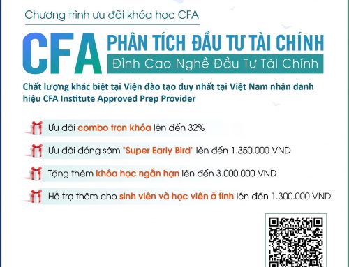 Ưu đãi Hello Summer khóa CFA: Giảm đến 32% học phí và ưu đãi thêm đến 1.350.000 VNĐ khi đăng ký trước 25/5/2026