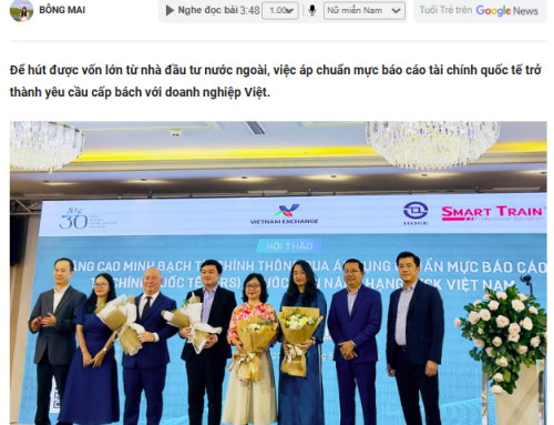 [tuoitre.vn] Muốn hút vốn tỉ đô từ ‘đại gia’ ngoại, doanh nghiệp Việt không thể né minh bạch tài chính