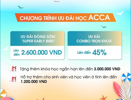 Hello Summer 2026: Giảm đến 45% học phí ACCA – Đừng bỏ lỡ