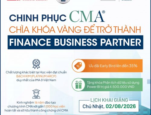 Phát triển năng lực để trở thành Finance Business Partner cùng CMA – Nhận ưu đãi đến 35% trong tháng 7