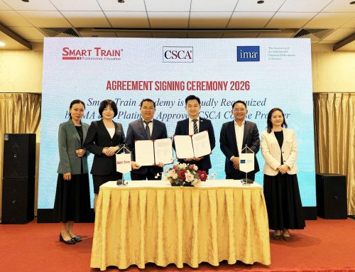 Smart Train Academy tiếp tục được IMA công nhận đạt chuẩn Platinum giai đoạn 2026-2028, đánh dấu 7 năm liên tiếp đạt danh hiệu cao nhất dành cho đối tác đào tạo CMA